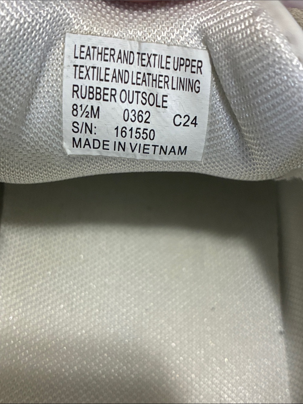 Tory Burch Good Luck Trainer Sneaker White New Ivory Gray Suede Logo 8.5 Authent - Picture 14 of 17